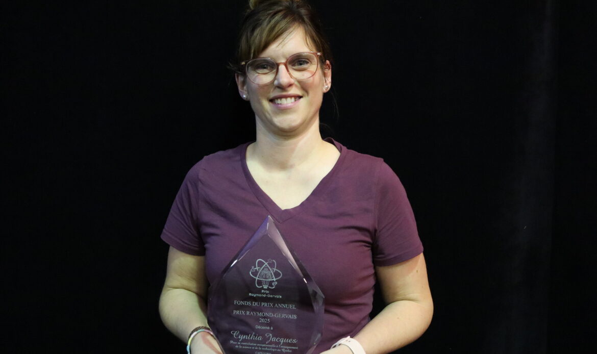 Une belle reconnaissance pour une enseignante du Partenariat